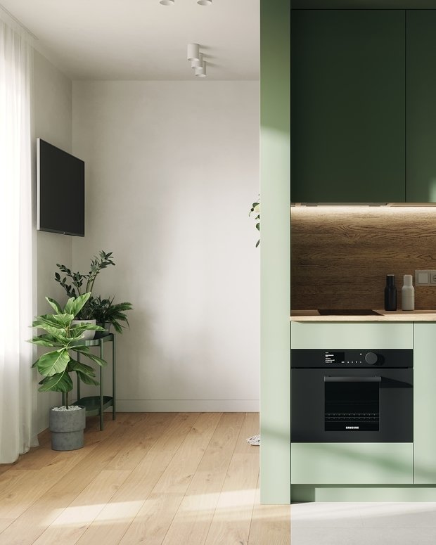 Фото из портфолио Квартира-студия в Санкт-Петербурге, 23,3 м2 – фотографии дизайна интерьеров на INMYROOM