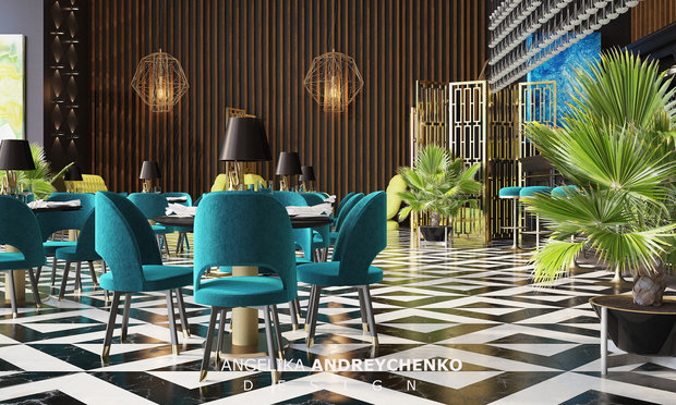 Фото из портфолио Restraunt – фотографии дизайна интерьеров на INMYROOM