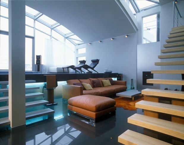 Фото из портфолио Пентхаус на Большой Грузинской – фотографии дизайна интерьеров на INMYROOM