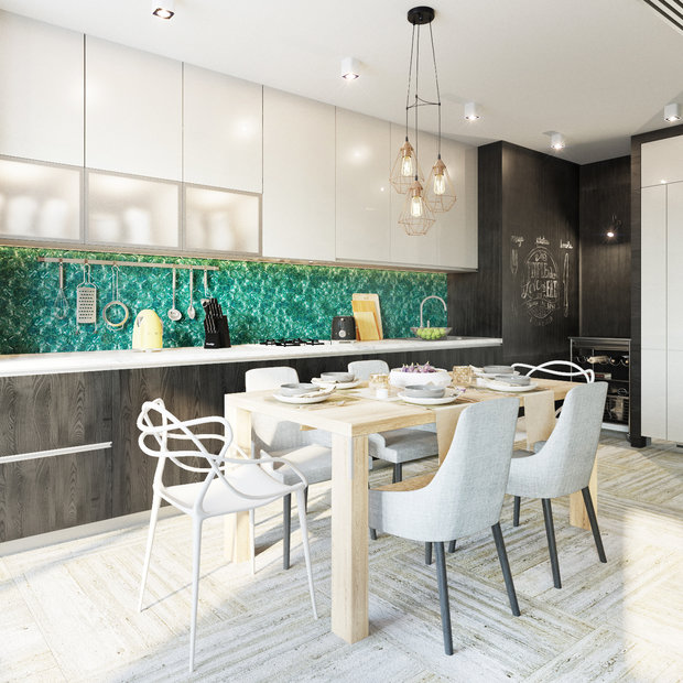 Фото из портфолио квартира 93 м2в Москве, р-н Одинцово – фотографии дизайна интерьеров на INMYROOM