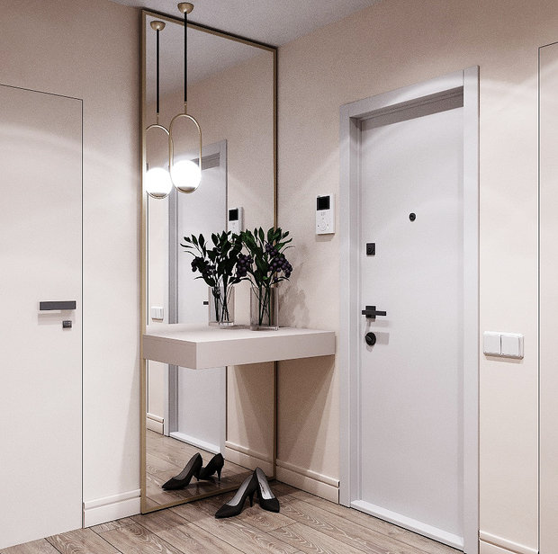 Фото из портфолио Квартира для студентки – фотографии дизайна интерьеров на INMYROOM