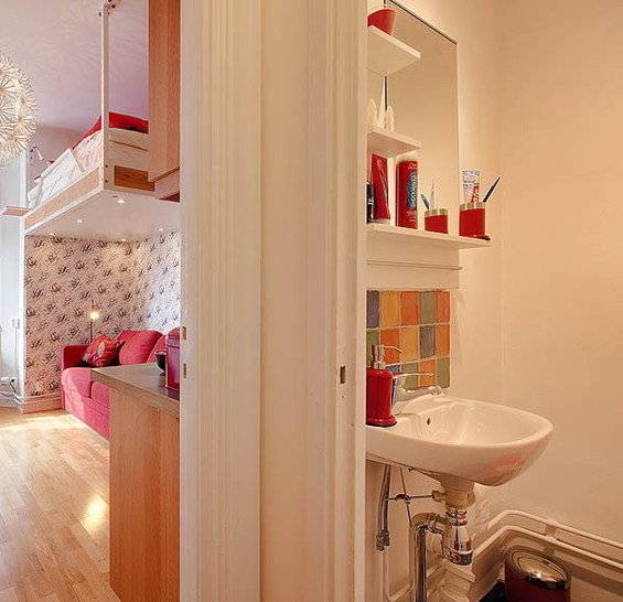 Фотография: Ванная в стиле Скандинавский, Современный – фото на INMYROOM