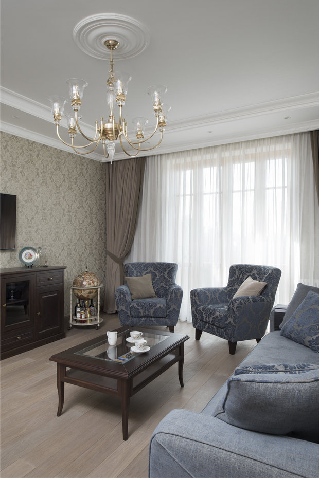 Фото из портфолио Квартира с видом на пруд – фотографии дизайна интерьеров на INMYROOM