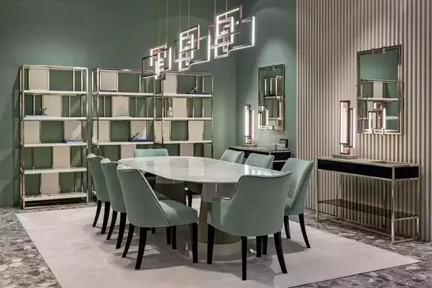 Фото из портфолио Subtle Sage Dining Room – фотографии дизайна интерьеров на INMYROOM