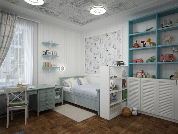 Фотография: Детская в стиле Прованс и Кантри – фото на INMYROOM