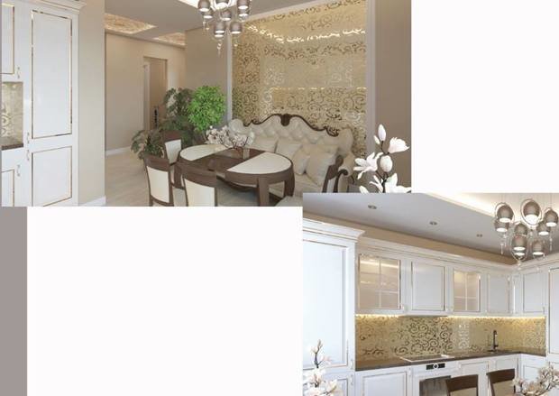 Фото из портфолио Зеркальные проекты – фотографии дизайна интерьеров на INMYROOM