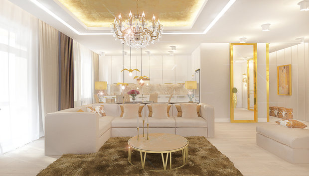 Фото из портфолио Атмосфера праздника – фотографии дизайна интерьеров на INMYROOM