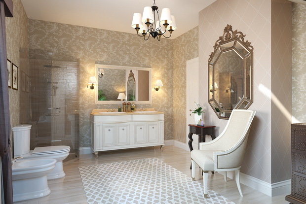 Фотография: Ванная в стиле Классический – фото на InMyRoom.ru