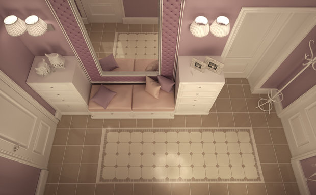 Фото из портфолио Этюд в розовых тонах – фотографии дизайна интерьеров на INMYROOM