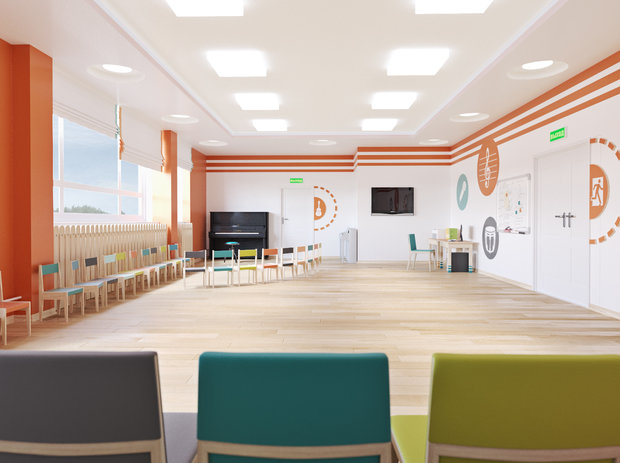 Фото из портфолио разработка дизайна детского сада г.Москва – фотографии дизайна интерьеров на INMYROOM
