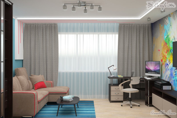 Фото из портфолио Детская для подростка – фотографии дизайна интерьеров на INMYROOM