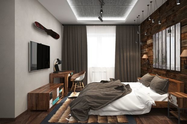 Фото из портфолио Коттедж в стиле лофт – фотографии дизайна интерьеров на INMYROOM
