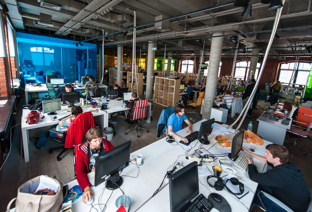 Фотография: Офис в стиле Лофт, Современный, Офисное пространство, Дома и квартиры – фото на INMYROOM