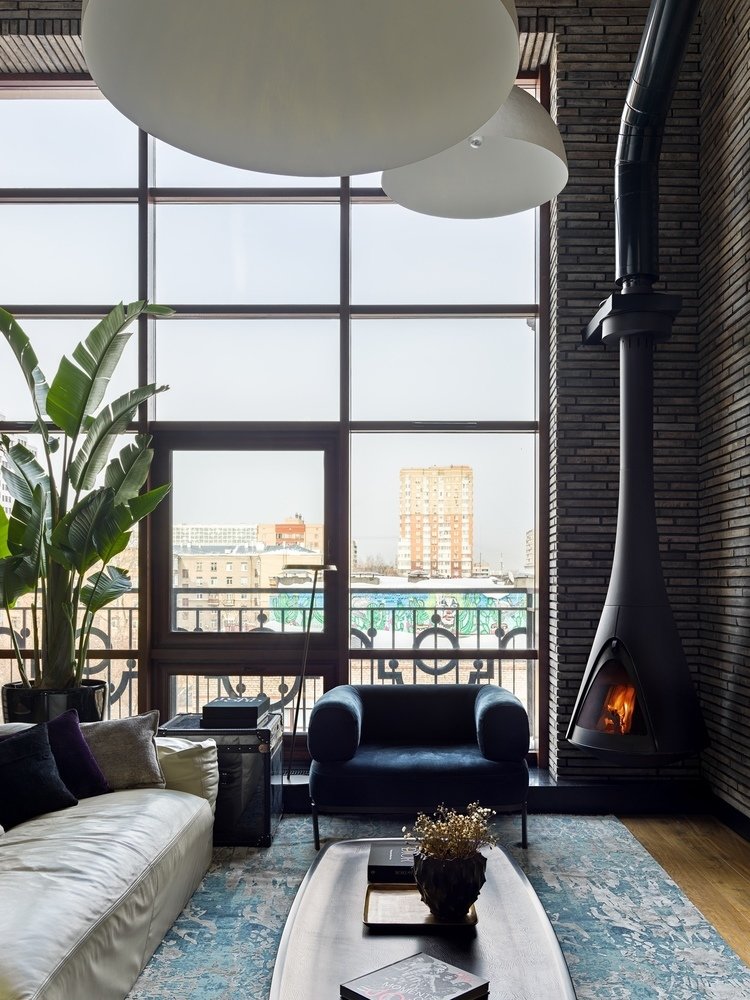 Фотография: Гостиная в стиле Лофт, Современный, Квартира, Проект недели, Москва, 4 и больше, Более 90 метров, INRE – фото на INMYROOM Фотография: Гостиная в стиле Лофт, Современный, Квартира, Проект недели, Москва, 4 и больше, Более 90 метров, INRE – фото на INMYROOM