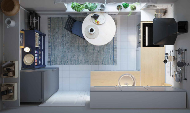 Фотография: Кухня и столовая в стиле Скандинавский, Гид, ИКЕА, П-44 – фото на INMYROOM