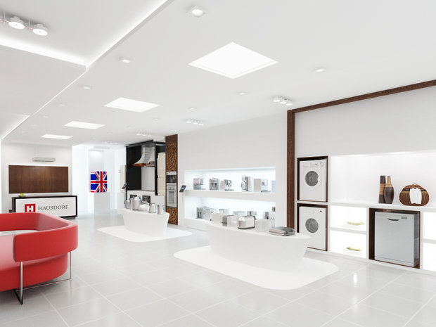 Фото из портфолио Шоу-рум Hausdorff в ТЦ Времена года.Москва – фотографии дизайна интерьеров на INMYROOM