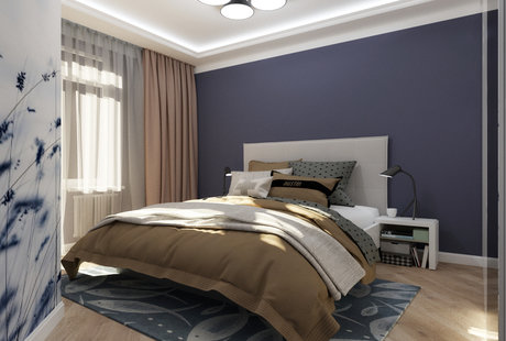 Дизайн спальни Опалиха О2