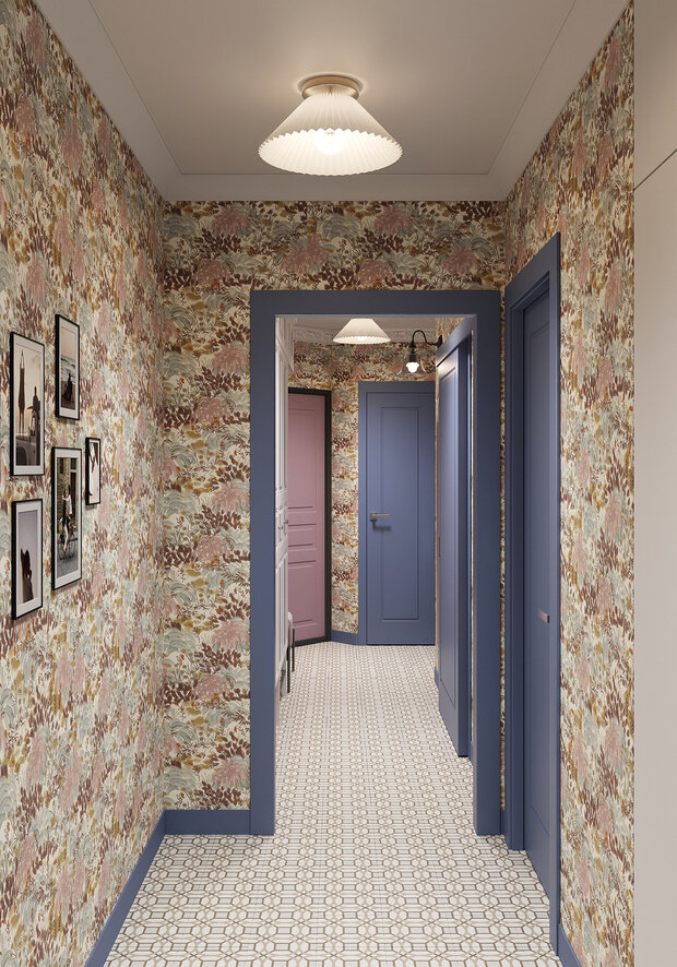 Фотография: Прихожая в стиле Современный, Эклектика, Квартира, Проект дня, Санкт-Петербург, Ирина Собыленская, Панельный дом, 3 комнаты, 40-60 метров, 60-90 метров – фото на INMYROOM