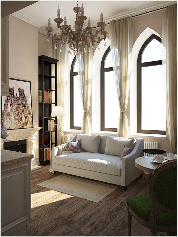 Фото из портфолио КП ГРИНФИЛД – фотографии дизайна интерьеров на INMYROOM