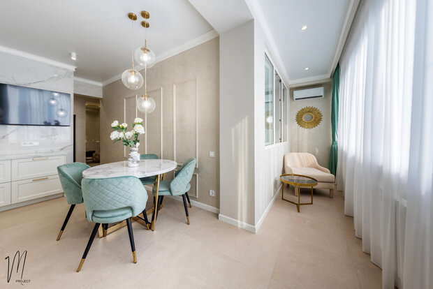 Фото из портфолио Реализация "Уютная классика" – фотографии дизайна интерьеров на INMYROOM