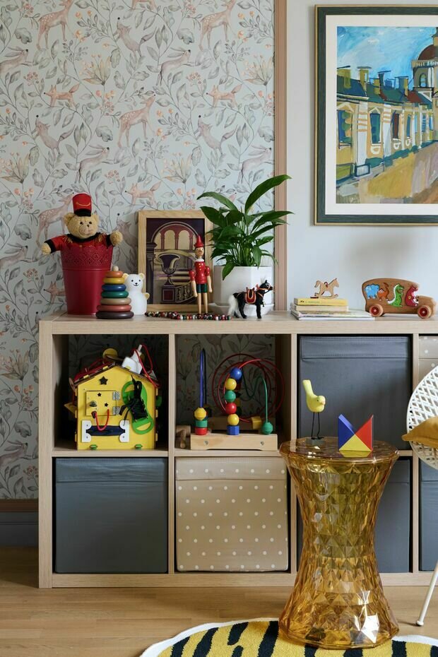 Фотография: Детская в стиле Современный, Квартира, Проект дня, Санкт-Петербург, 2 комнаты, 60-90 метров, Наталия Борисенкова – фото на INMYROOM