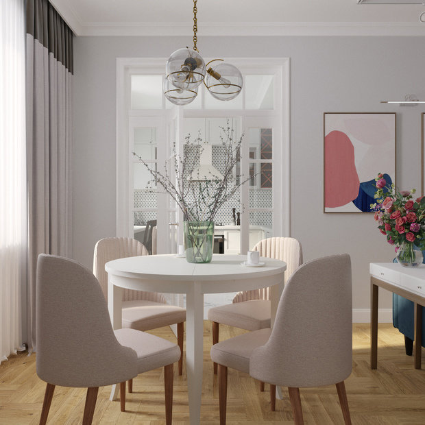 Фото из портфолио KRUPSKAYA FLAT – фотографии дизайна интерьеров на INMYROOM