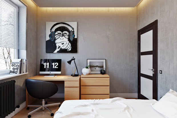 Фото из портфолио Мятный лофт – фотографии дизайна интерьеров на INMYROOM