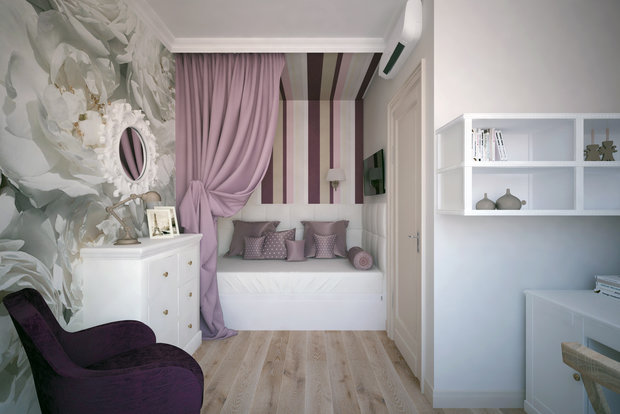 Фото из портфолио Квартира в ЖК "Граф Орлов" – фотографии дизайна интерьеров на INMYROOM
