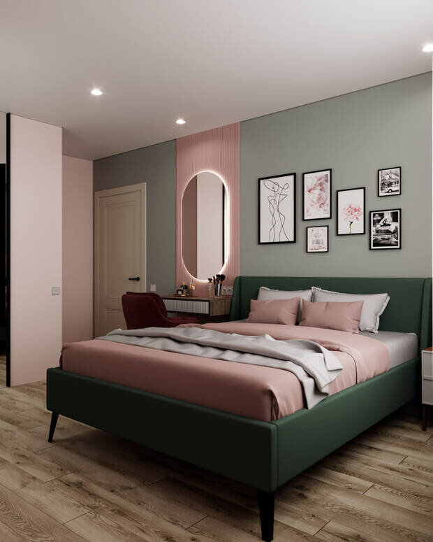 Фото из портфолио Квартира ЖК Видинеевский  – фотографии дизайна интерьеров на INMYROOM