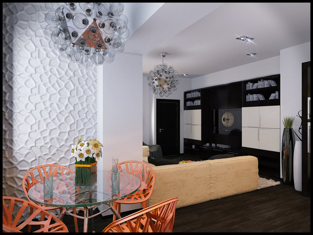 Фото из портфолио Квартира в этническом стиле – фотографии дизайна интерьеров на INMYROOM