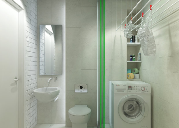 Фото из портфолио Малогабаритная квартира в стиле IKEA – фотографии дизайна интерьеров на INMYROOM