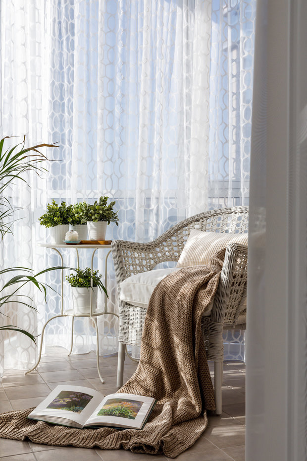 Фотография: Балкон в стиле Классический, Квартира, Проект недели, Краснодар, 2 комнаты, 60-90 метров, Алиса Свистунова – фото на INMYROOM