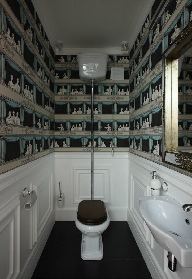 Фотография: Ванная в стиле Прованс и Кантри, Эклектика, Квартира, Проект недели – фото на INMYROOM