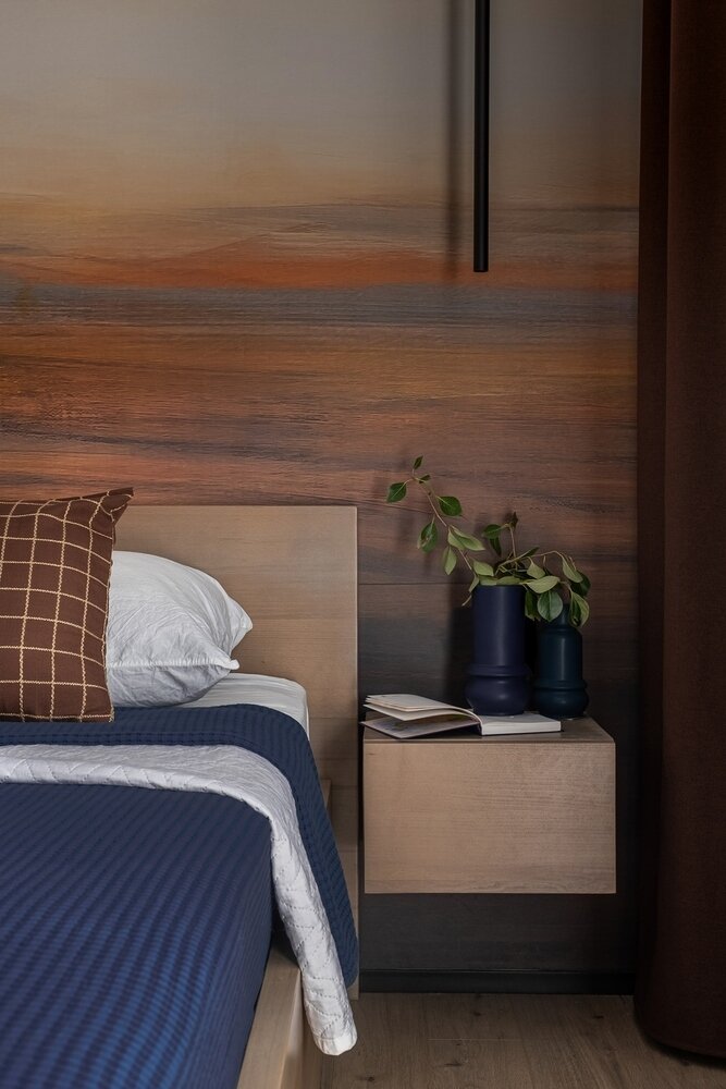 Фотография: Спальня в стиле Современный, Квартира, Проект недели, Ростов-на-Дону, 3 комнаты, 60-90 метров, Анастасия Кудяшева – фото на INMYROOM Фотография: Спальня в стиле Современный, Квартира, Проект недели, Ростов-на-Дону, 3 комнаты, 60-90 метров, Анастасия Кудяшева – фото на INMYROOM