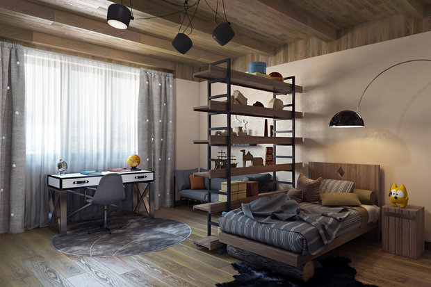 Фото из портфолио Современное шале – фотографии дизайна интерьеров на INMYROOM