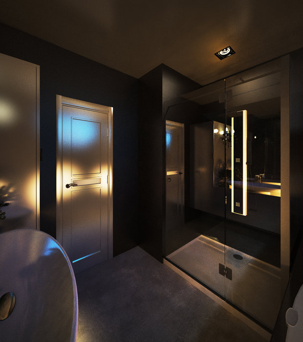 Фото из портфолио Квартира для молодой пары – фотографии дизайна интерьеров на INMYROOM