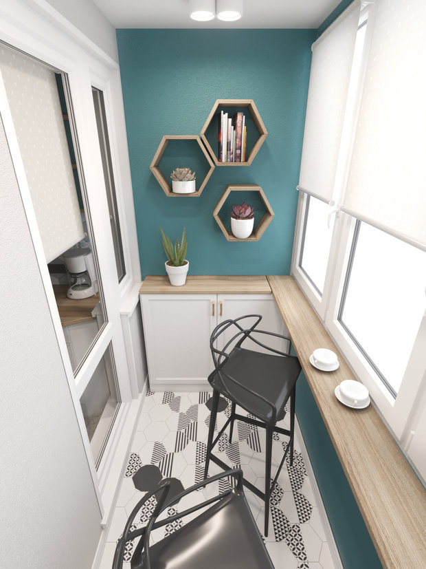 Фото из портфолио Проект однушки в Москве – фотографии дизайна интерьеров на INMYROOM