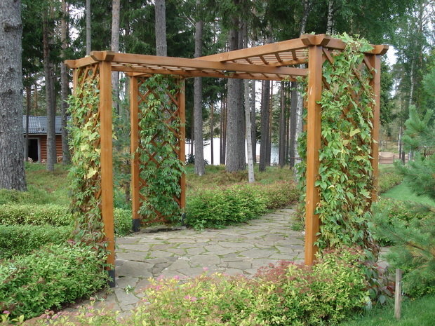 Фото из портфолио Пергола – фотографии дизайна интерьеров на INMYROOM