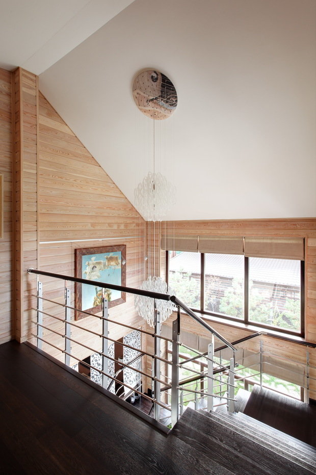 Фотография: Прихожая в стиле Эко, Современный, Дом, Планировки, Artemide, Flos, Galassia, Harlequin, Kravet, Декор, Мебель и свет, Белый, Проект недели, Зеленый, Бежевый, Серый, Оранжевый, Коричневый, Подмосковье, Дом и дача, STUDIO ITALIA DESIGN, Hansgrohe, Духанино, Duralee, Galotty&radice, Cattelan Italia, Miniforms, Kolo, Desiree, Pierantoniobonacina, Leicht, Buschfeld, Fine Art Lamps, Beacon Hill, Таисия Капридова, Дмитрий Марьясов, АБ «Сретенка», современная отделка в типовом доме из бруса, dom-iz-brusa – фото на INMYROOM