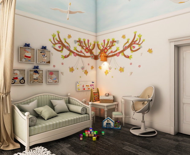 Фото из портфолио комната для малыша – фотографии дизайна интерьеров на INMYROOM