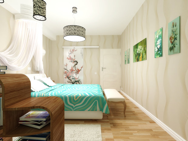 Фото из портфолио Арт - интерьер 60 кв. м – фотографии дизайна интерьеров на INMYROOM