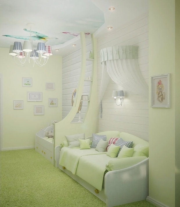 Фото из портфолио Идеи для Детских комнат – фотографии дизайна интерьеров на INMYROOM