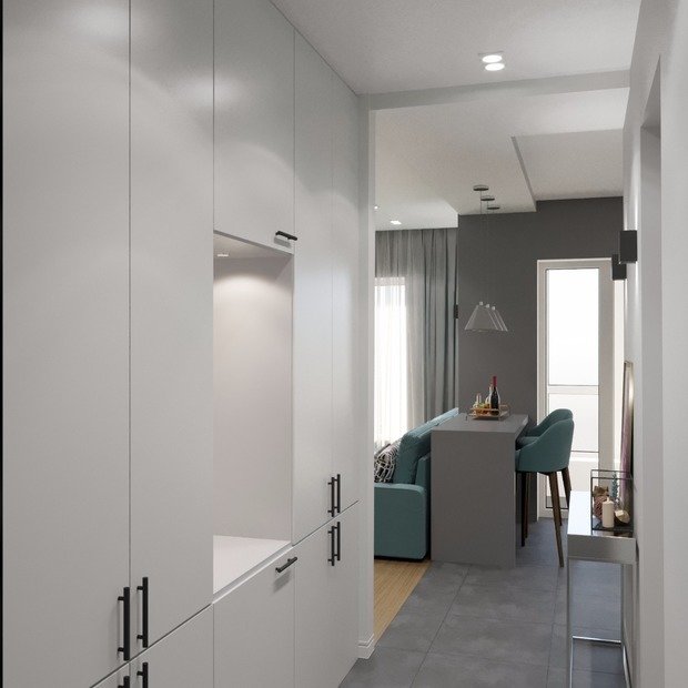 Фото из портфолио 1к кв Кунцево – фотографии дизайна интерьеров на INMYROOM
