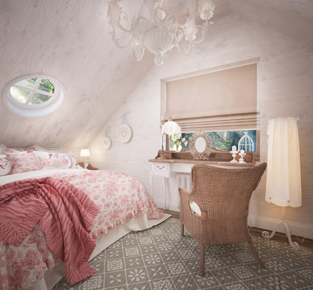 Фото из портфолио Уютный дом в стиле прованс – фотографии дизайна интерьеров на INMYROOM