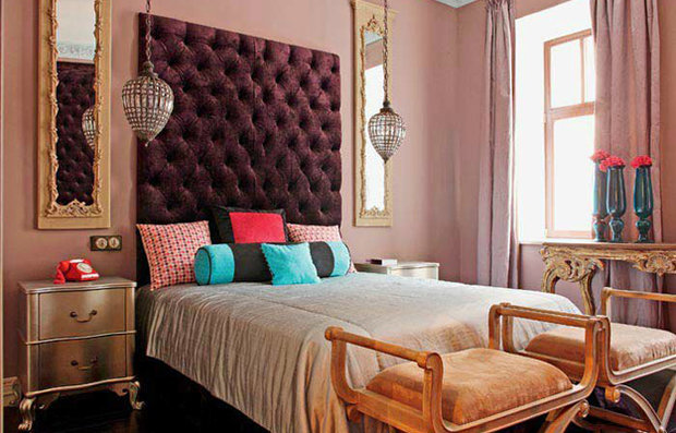 Фотография: Спальня в стиле Восточный, Эклектика, Интерьер комнат – фото на INMYROOM