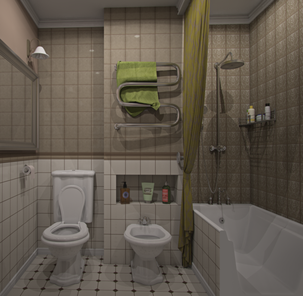 Фотография: Ванная в стиле Прованс и Кантри – фото на INMYROOM