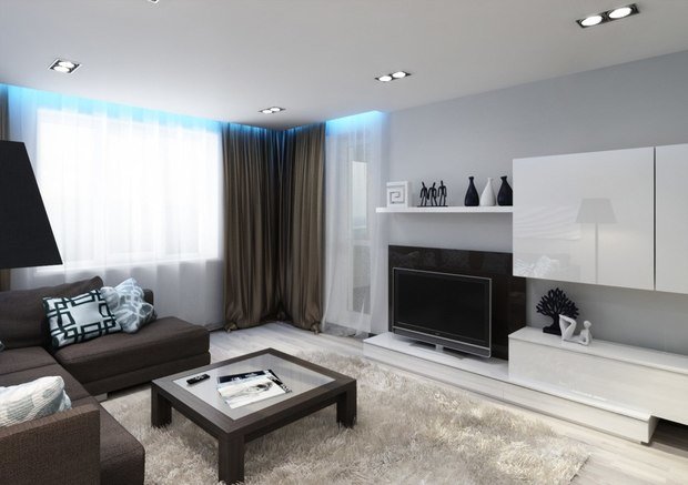 Фото из портфолио Квартира-студия – фотографии дизайна интерьеров на INMYROOM