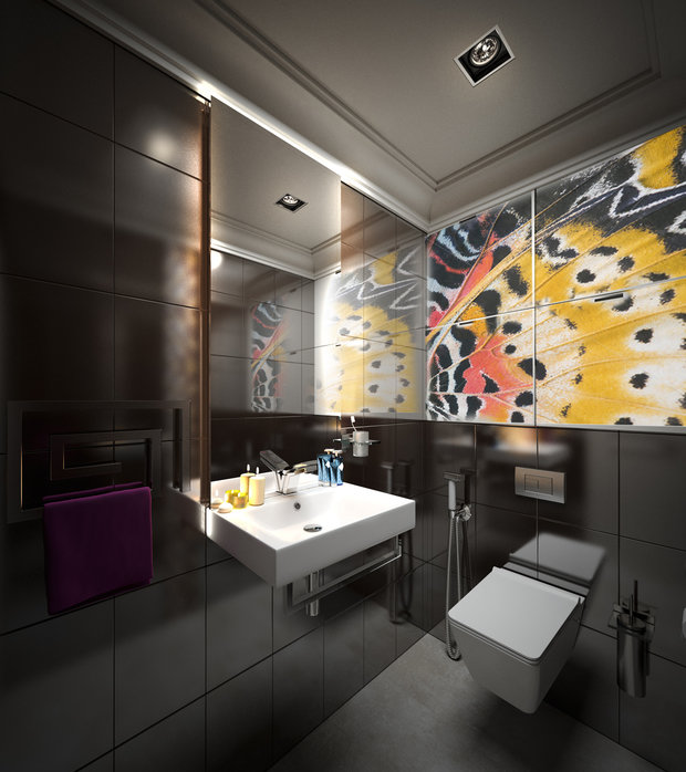 Фото из портфолио Квартира для молодой пары – фотографии дизайна интерьеров на INMYROOM