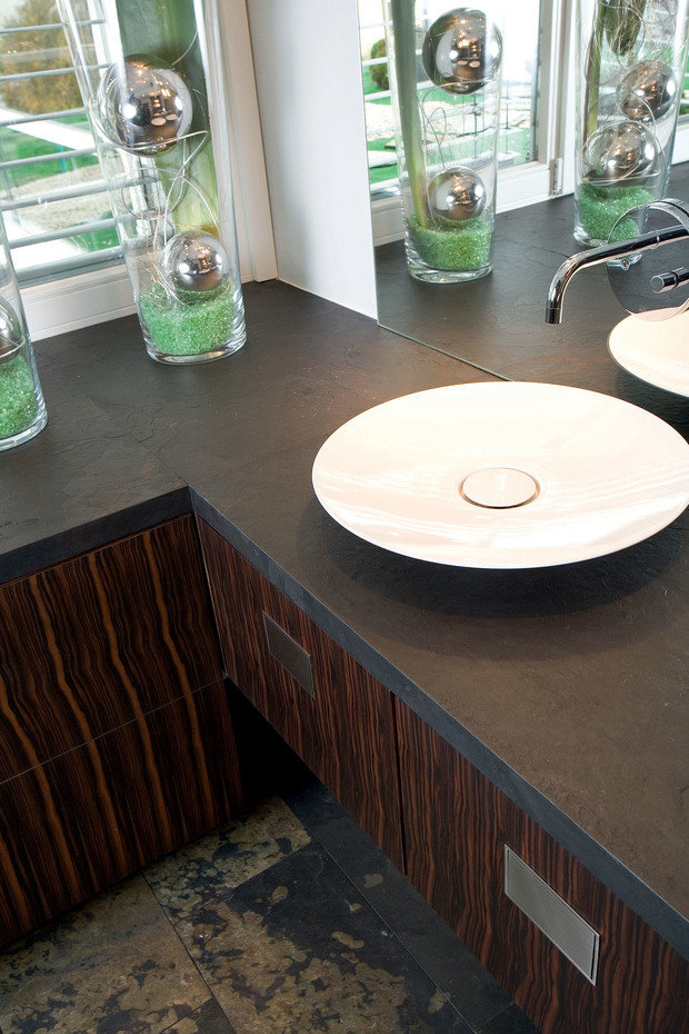 Фото из портфолио Сланец в интерьере – фотографии дизайна интерьеров на INMYROOM