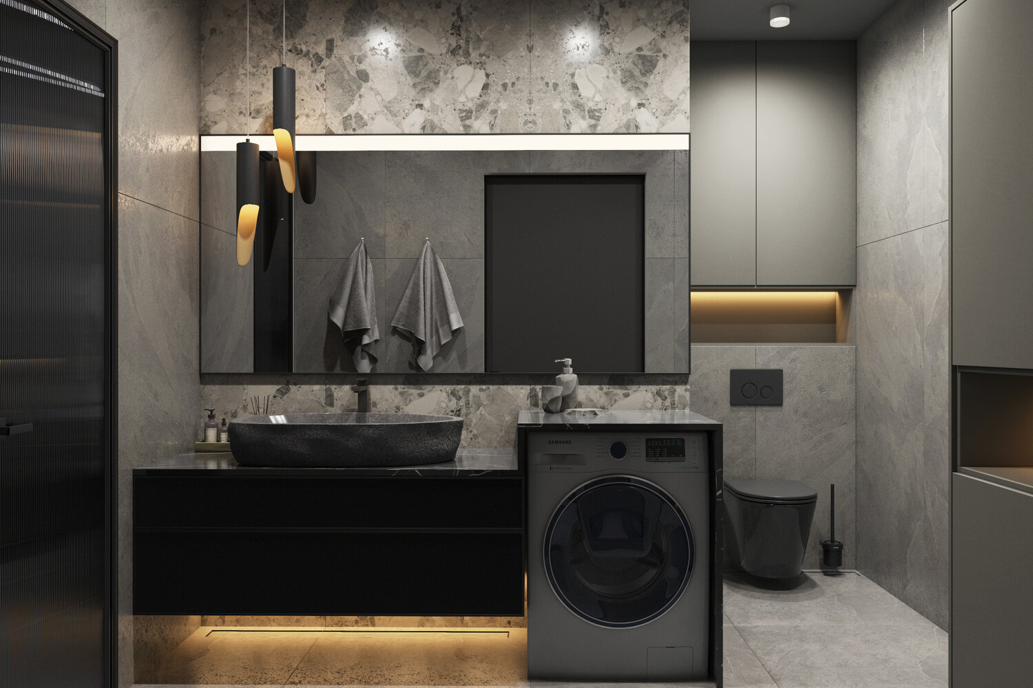 Фото из портфолио Дизайн проект подвального помещения 127м² – фотографии дизайна интерьеров на INMYROOM Фото из портфолио Дизайн проект подвального помещения 127м² – фотографии дизайна интерьеров на INMYROOM